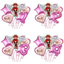ROBLOX Birthday Decorations Pink Foil Balloons Number Set 32 inch Gift Baby Shower Children's Toys Game Girl Balloons Kit Diy