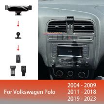 Auto Telefon Halter Mobile Halterung Ständer Für Volkswagen Polo 2004-2023 Einstellbare GPS Spezielle Navigation Halterung Zubehör