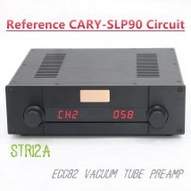 STR12A 12AU7/ECC82 lampowy przedwzmacniacz zdalnego sterowania HiFi Audio 4 w 1 wyjście referencyjne obwód przedwzmacniacza Cary SLP-90