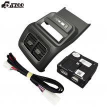 Für VW Tiguan L MK2 2017 2018 5NG 819 203 Hinten Air Outlet Vent Trim Rahmen A/C Air Vent Outlet Mittelarmlehne Mit USB Kabel