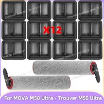 Compatibile per ( MOVA M50 ULTRA / Trouver M50 Ultra ) Spazzola principale a rullo per aspirapolvere Filtro HEPA Parti di ricambio Accessori
