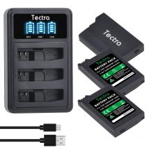 PSP-2004 PSP-2005 PSP-S110 Batteria/caricabatterie per gamepad agli ioni di litio da 2400 mAh per controller portatile PlayStation Sony PSP-2000 PSP-3006