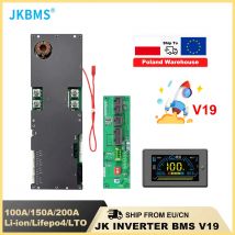 JIKONG JKBMS V19 Inwerter Smart BMS 8S 16S 24V 48V 100A 150A 200A Lifepo4/Li-ion/LTO Aktywny Balancer Domowy Magazyn Energii