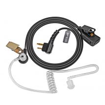 Covert Tube Walkie Talkie-Ohrhörer mit Mikrofon für Motorola CP185 CP200 CP200d 2-Wege-Radio, Sicherheits-Ohrhörer, Zwei-Wege-Radio-Ohrhörer
