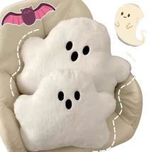 Kawaii Halloween Stuffed Animal Spoofing Ghost Pumpkin Bat Creative Throw Pillow Party Gift Doll Home Bedroom Decoration