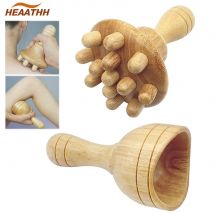 Schwedischer Massagebecher aus Holz, Pilzmassagegerät, Holztherapie-Massagegeräte für Anti-Cellulite, Lymphdrainage, Muskelentspannung
