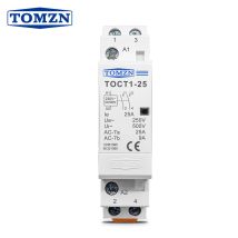 TOMZN TOCT1 2P 16A 20A 25A 220V/230V 50/60Hz Din-schiene Haushalt AC Modulare Schütz 2NO oder 1NO 1NC