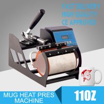 A buon mercato 11oz tazza pressa di calore macchina per sublimazione macchina di trasferimento di calore per tazze tazza 11OZ sublimazione tazza pressa di calore fai da te