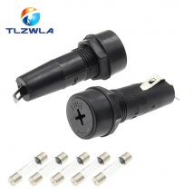 5 uds SCI R3-10 soporte de fusible de chasis de montaje en Panel para fusibles de vidrio de 6x30mm 6.3A 250V 6*30 fusibles de soporte