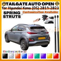 2 Stück Kofferraumstützen mit Feder für Hyundai Kona für Hyundai Kauai (OS) SUV 2017-2023 Heckklappen-Hebestütze Stoßdämpfer
