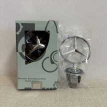 Gorący produkt 1 szt. Emblemat 3D ze stopu cynku na maskę samochodu, naklejka na pokrywę silnika do Mercedesa Benz klasy C E S W204 W205 W212 W213 W220 W222 W223