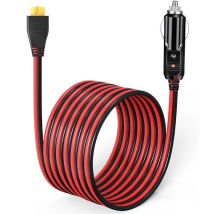3 m/1,5 m 12 AWG XT60 Auto-Zigarettenanzünder auf XT60-Anschlusskabel für ALLPOWERS R600 R1500 R2500 Ecoflow River Delta Anker usw.