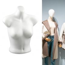 Female Mannequin Torso Manikin Premium Lingerie Mannequin Bra Display Mannequin for Retail Live Broadcast Shop Countertop Show