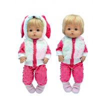 40cm Baby Doll Rompers  for 42cm Nenuco Unicorn Suit Ropa Y Su Hermanita Doll Clothes Accessories