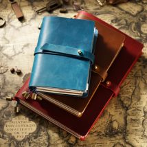 Echtes Leder Reisenden Notebook handgemachte Vintage Rindsleder Tagebuch Journal Sketchbook Organizer Planer TN Notebook Cover