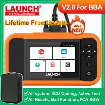 LAUNCH X431 Creader Elite 2.0 BBA ECU Codierung Aktiver Test für BMW für Benz für Audi Autodiagnosetool Obd-Scanner Lebenslang kostenlos