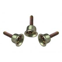 3 Stück Kettensägen Teile 4mm Bolzen Ketten brems griff m4 Schraube mit Tasse für Stihl 024,026,034,044, ms260 Kettensägen mit 0000