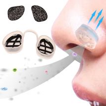 Comodi filtri nasali invisibili per naso Anti inquinamento atmosferico maschera per l'allergia al polline filtro antipolvere per naso rimovibile