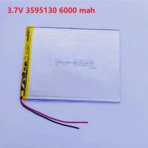 Gute Qualität, große Kapazität, 3,7 V 3595130   6000 mAh pro Tablets, universelle wiederaufladbare Lithiumbatterien