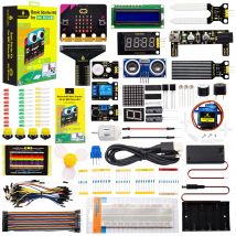 Keyestudio Microbit V2.2 Basis-Starter-Kit für BBC Micro:bit-Kit, STEM-Programmierung, Studenten-Kit + Tutorial 38 Projekte