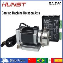 Macchina per Marcatura Laser CNC Hunst D69 con Asse Rotante per Incisione di Anelli, Bracciali e Gioielli, Attacco Rotante con Blocco Automatico