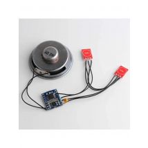 RCmall 10pcs Voice Module BY8301-16P SSOP24 3W Amplifier Sound Module,USB Interface Supports MP3 WAV Audio Formats