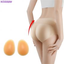 1 paar Selbst-klebe Silikon Gesäß Hüfte Dip Pads Gefälschte Ass Push-Up Abdeckung Frauen Höschen Abnehmbare Oberschenkel Enhancer einsätze Butt Pad
