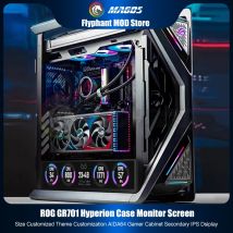 ROG GR701 Case Monitor soluzione schermo pannello dimensioni/temi personalizzato AIDA64 Gamer secondario IPS espandi Dsiplay