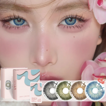 UYAAI 2 pezzi/1 paio di lenti a contatto colorate all'ingrosso per occhi lenti colorate naturali bellezza salute contatti per gli occhi alunni colorati per gli occhi