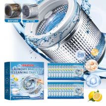 20/40/60PCS Lavatrice Pulitore Compresse Lavatrice a Tamburo Pulizia Profonda Sporco Dissipa Gli Odori Dissoluzione Rapida Fragranza di Lunga Durata