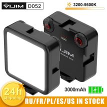 VIJIM VL81 Luce video a LED Luce per fotocamera 3200-5600K 850LM 6.5W con scarpa fredda Mini Vlog