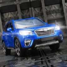 1:30 Subaru Forester SUV Legierung Auto Modell Diecast Metall Geländewagen Modelle Simulation Sound Licht kinder Spielzeug geschenke