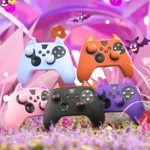 PlayVital Cute Demon Silikonhülle für Xbox Series X/S Controller (Xbox Core Wireless Controller) mit Daumengriffkappen