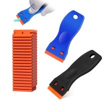 1Set Auto Aufkleber Entferner Mehrzweck Kunststoff Kleine Klingen Farbe Automotive Film Auftragen Werkzeug Haushalt Glas Reinigung Schaber