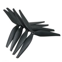 4 Paar HQProp 10X5X3 9X5X3 10X5,5X3 1050 9050 1055 10 Zoll 9 Zoll 3 Klingen Schwarzer, kohlenstoffverstärkter Nylonpropeller für RC-Drohne