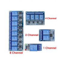 DIYUSER 5V 1 2 4 8 Channel Relay Module With Optocoupler. Relay Output 1 2 4 8 Way Relay Module  In Stock  For ARDUINO