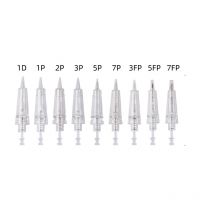 10/30/50/100 pz Cartucce per penna per macchina per trucco permanente per aghi per sopracciglia per tatuaggio di alta qualità