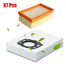 Staubsaugerteile für Karcher MV4 MV5 MV6 WD4 WD5 WD6 für Karcher WD4000 bis WD5999 Staubbeutel und Filter