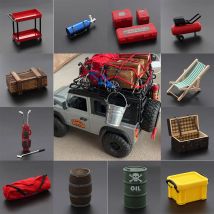 Accessori per strumenti di decorazioni simulate per scene di auto RC per 1/10 Crawler TRX4 TRX6 Axial SCX10 90046 AXI03007 Capra YK4102