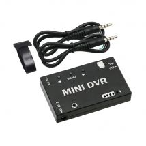 FPV-Recorder Mini FPV DVR-Modul NTSC/PAL Umschaltbar Eingebauter Akku Video-Audio-FPV-Recorder für RC-Modelle Racing FPV-Drohne
