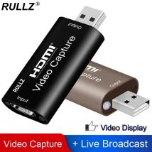 4K 1080p USB 3.0 Video Capture Card USB 2.0 HDMI Game Grabber Box für PS4 DVD Kamera PC Aufnahme Placa De Video Live Streaming