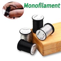 0.006" Monofilament Fly Tying Thread 100yd Spool Nylon Clear Black White Strong for Saltwater Flies Bonefish Shrimp