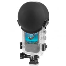 Für Insta360 X3/X4 Neue Unsichtbare Dive Fall Objektiv Schutz Silikon Schutzhülle Pleochroic Objektiv Kappe Action Kameras Zubehör