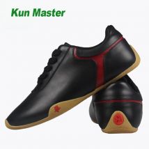 Hochwertige Tai-Chi-Schuhe aus Rindsleder, weiches echtes Leder, Kung-Fu-Wushu-Schuhe,