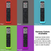 Custodia in Silicone adatta per telecomando Hisense Smart Vidaa TV EN2J36H EN2F36H EN2D36H custodia protettiva antispruzzo