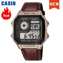Zegarek Casio Explosion męski zestaw luksusowy LED wojskowy zegarek cyfrowy sportowy relogio masculino AE-1200WHL-5A