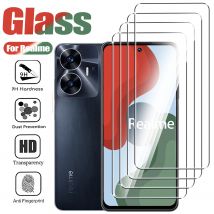 1-4 szt. Szkło Hartowane do Realme C55 C75 C51 C63 C61 C35 C33 C31 C25 C17 C15 C12 C11 C30 C2 Folia Ochronna na Ekran Realme C67 4G 5G