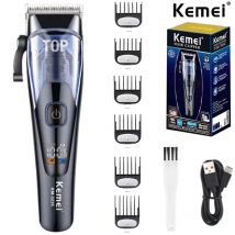 Kemei tagliacapelli elettrico professionale tagliacapelli regolabile LED tagliacapelli elettrico intelligente per uomo KM-3235