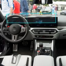 2 Stück Bildschirms chutz folie für BMW m2 m3 Car Center Radio GPS Navigation gehärtetes Glas Schutz folie Zubehör