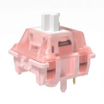 KBDiy Sakura Switch Linear Switches 37g for Gaming Mechanical Keyboard KIT Pink Factory Lubed Custom DIY MX HIFI 5Pin GMK67 Hi75